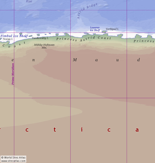 Political atlas map tile