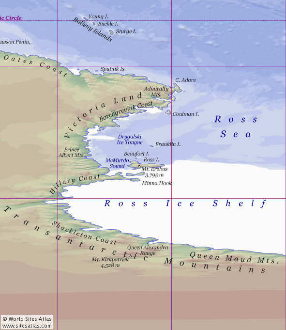 Political atlas map tile