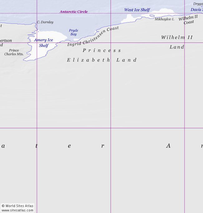 Political atlas map tile