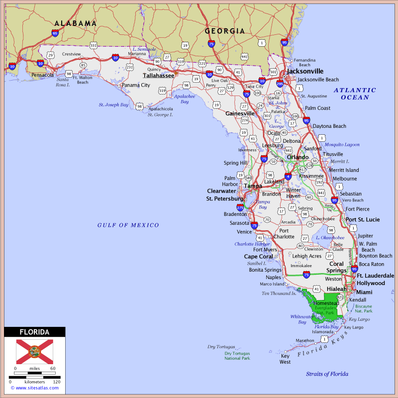 Florida Highway Map